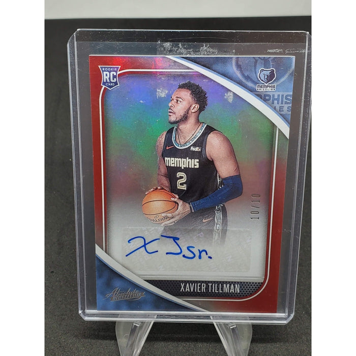 2020-21 Panini Absolute Memorabilia - Rookie Autographs Xavier Tillman...