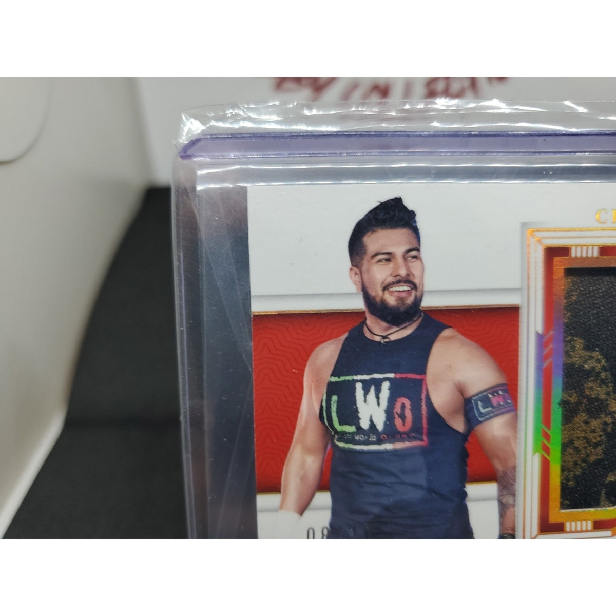 2024 WWE National Treasures Cruz Del Toro Colossal Logo Patch /10 #CL-CDT