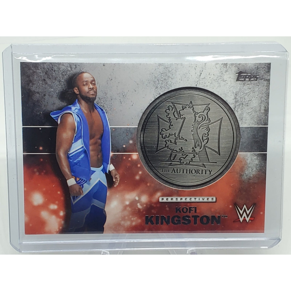 2016 Topps WWE Medallions #/299 KOFI KINGSTON