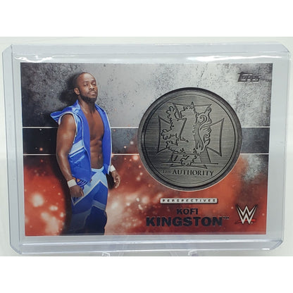 2016 Topps WWE Medallions #/299 KOFI KINGSTON