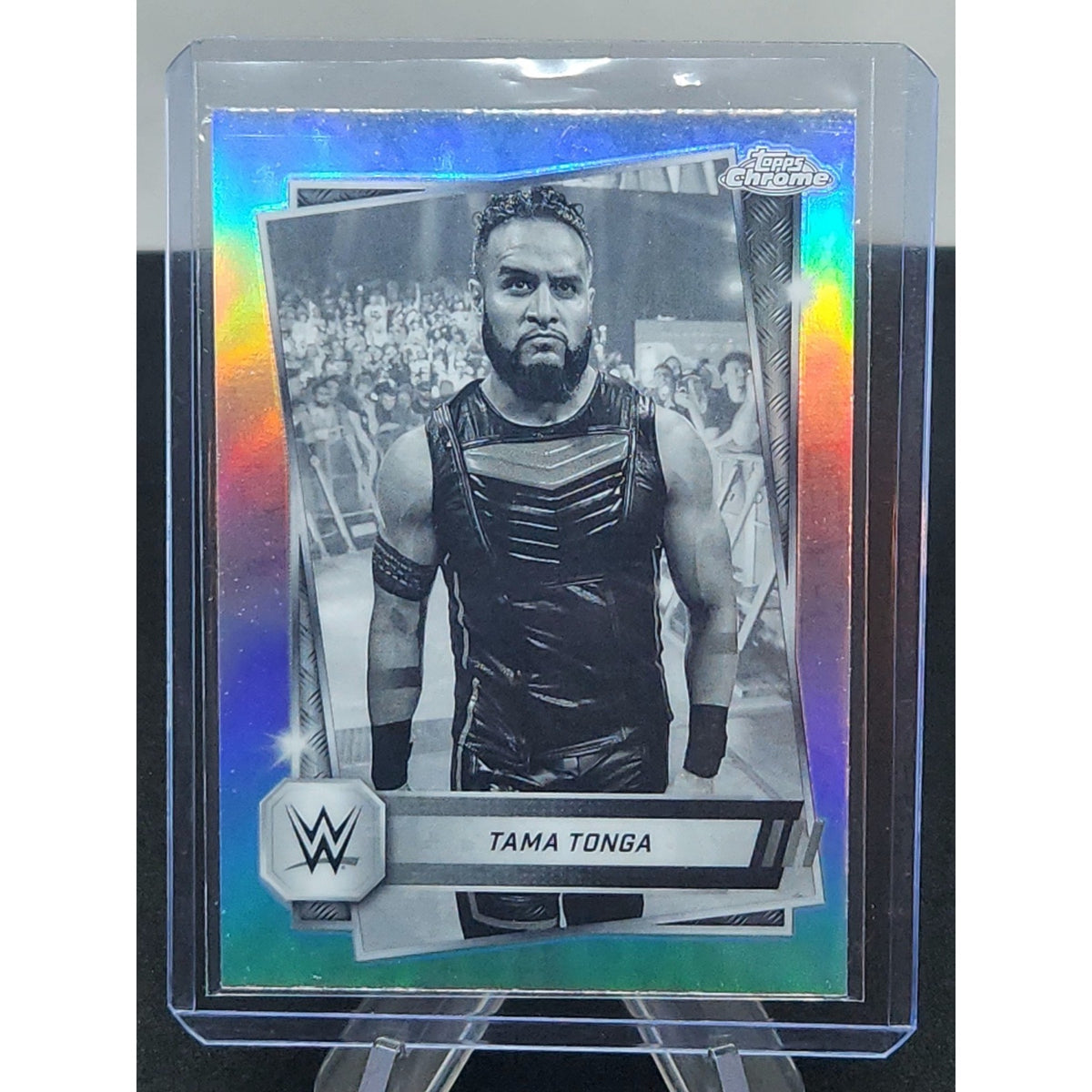2025 Topps Chrome WWE Sepia Refractor Tama Tonga #54 Smackdown