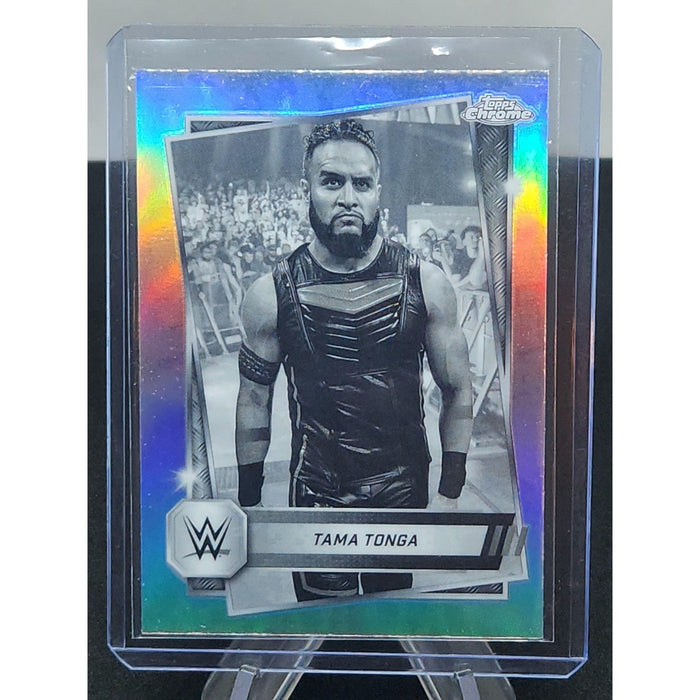 2025 Topps Chrome WWE Sepia Refractor Tama Tonga #54 Smackdown