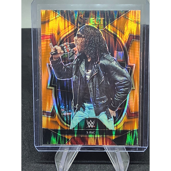 2023 #81 X-Pac Panini Select WWE Legends Orange Flash Prizm