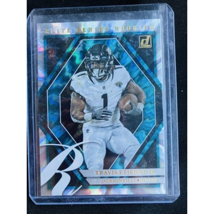 2021 TRAVIS ETIENNE JR PANINI DONRUSS ELITE SERIES ROOKIES RC / Pack Fresh New