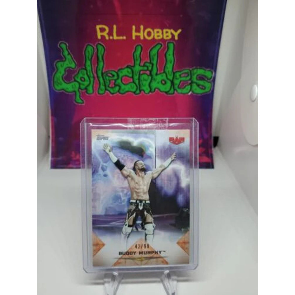2020 Topps WWE Undisputed Buddy Murphy Orange Parallel #d /99