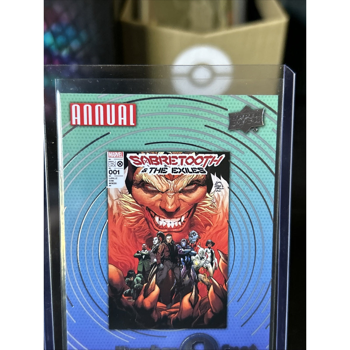 MARVEL ANNUAL 2022-23 NUMBER ONE SPOT CARD #N1S-17 Sabretooth / Pack Fresh New