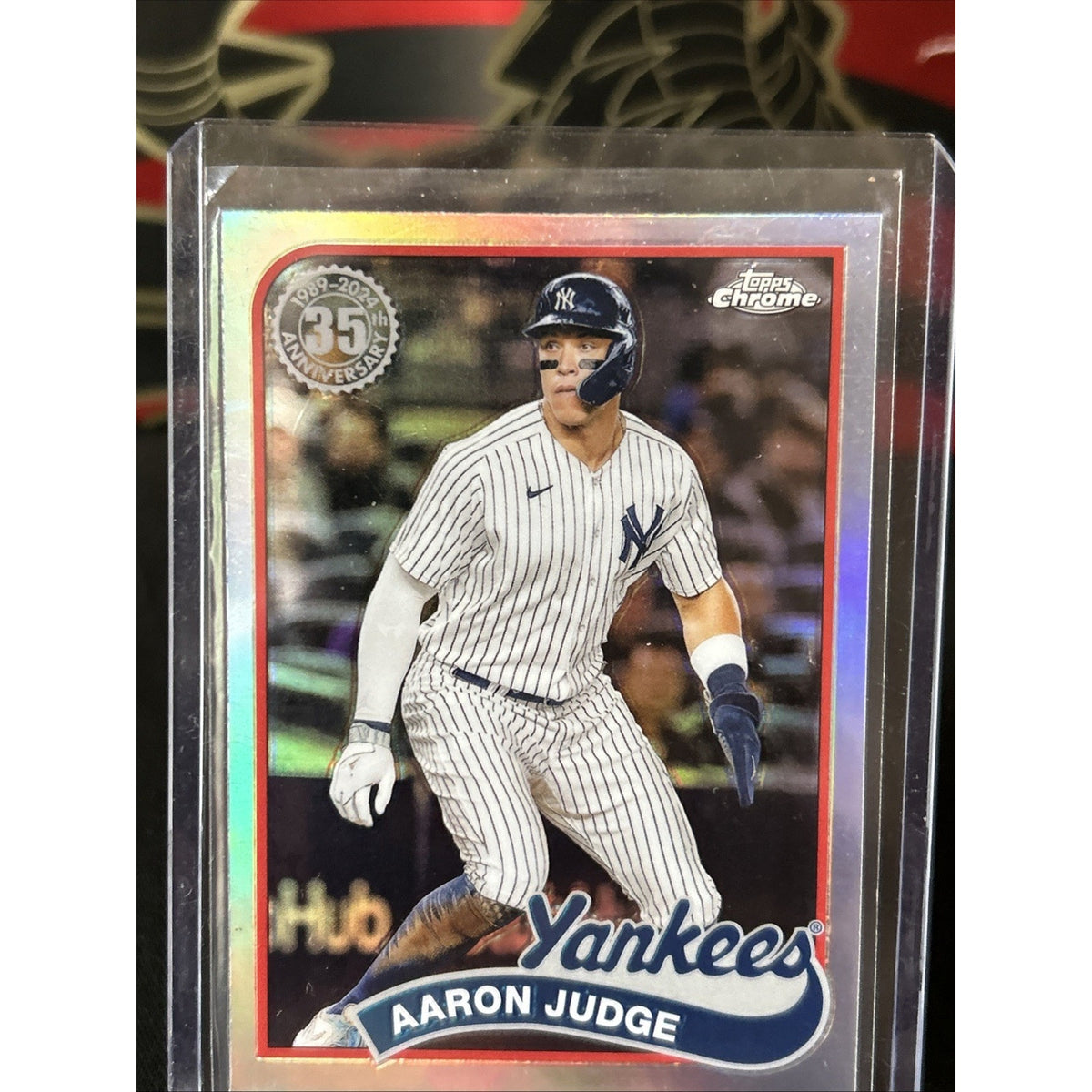 2024 Topps Chrome Baseball 1989 AARON JUDGE #89CB-2 YANKEES / Pack Fresh New