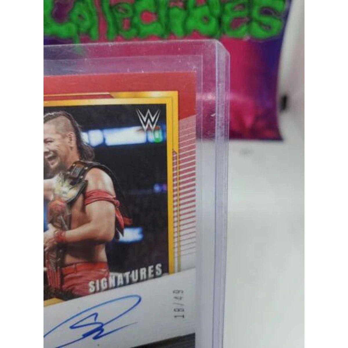2022 WWE Panini NXT 2.0 Shinsuke Nakamura Red Auto Autograph #/49