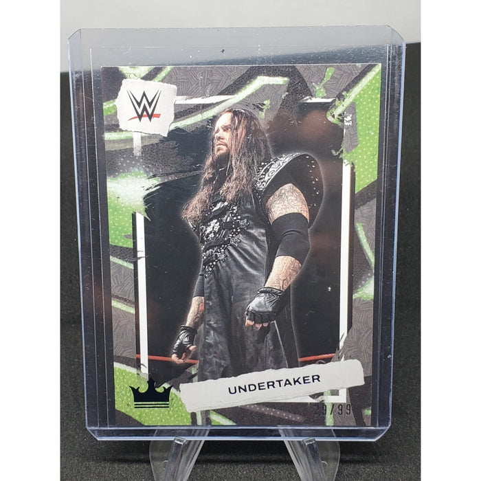 2023 Chronicles WWE Undertaker SP Blue Parallel Card /99