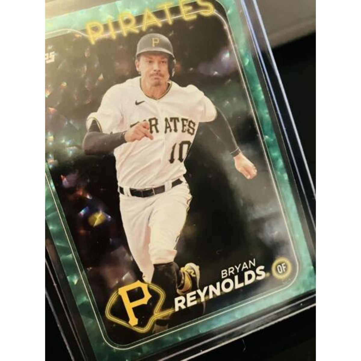 2024 Topps Series 2 - Aqua #387 Bryan Reynolds 350/399 - Pack Fresh Brand New