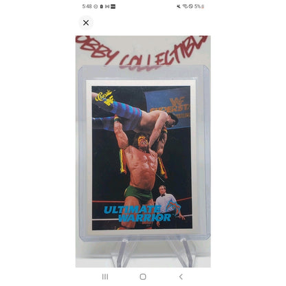 1990 Classic WWF - Ultimate Warrior #43
