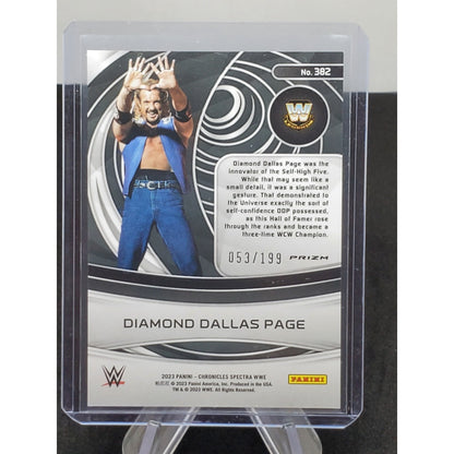 2023 WWE Chronicles Panini Red /199 - #382 Diamond Dallas Page No 183