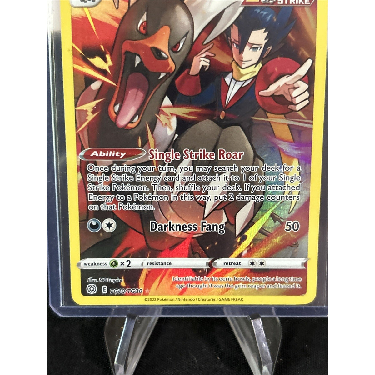 Pokémon TCG Houndoom TG10/TG30 Brilliant Stars Trainer Gallery - Pack Fresh New