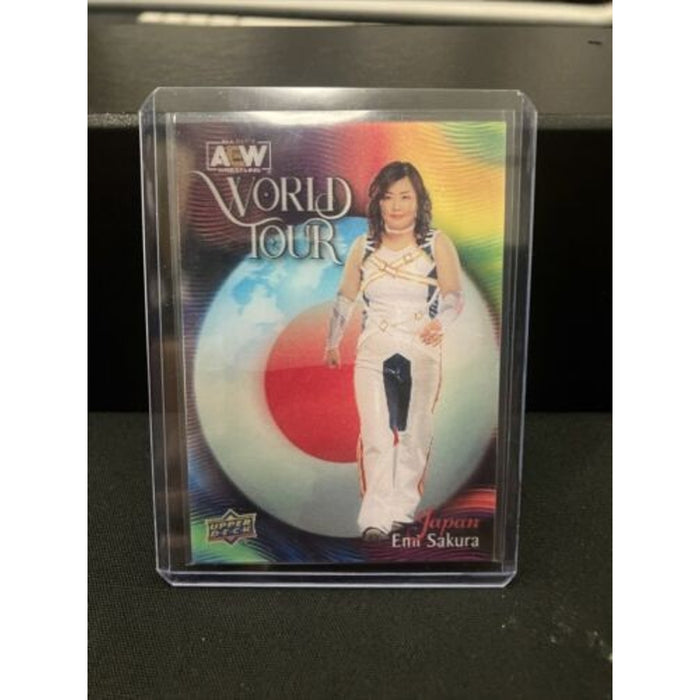 3D Holo Pack Fresh 2023 UD AEW EMI Sakura SSP Japan World Tour Upper Deck New