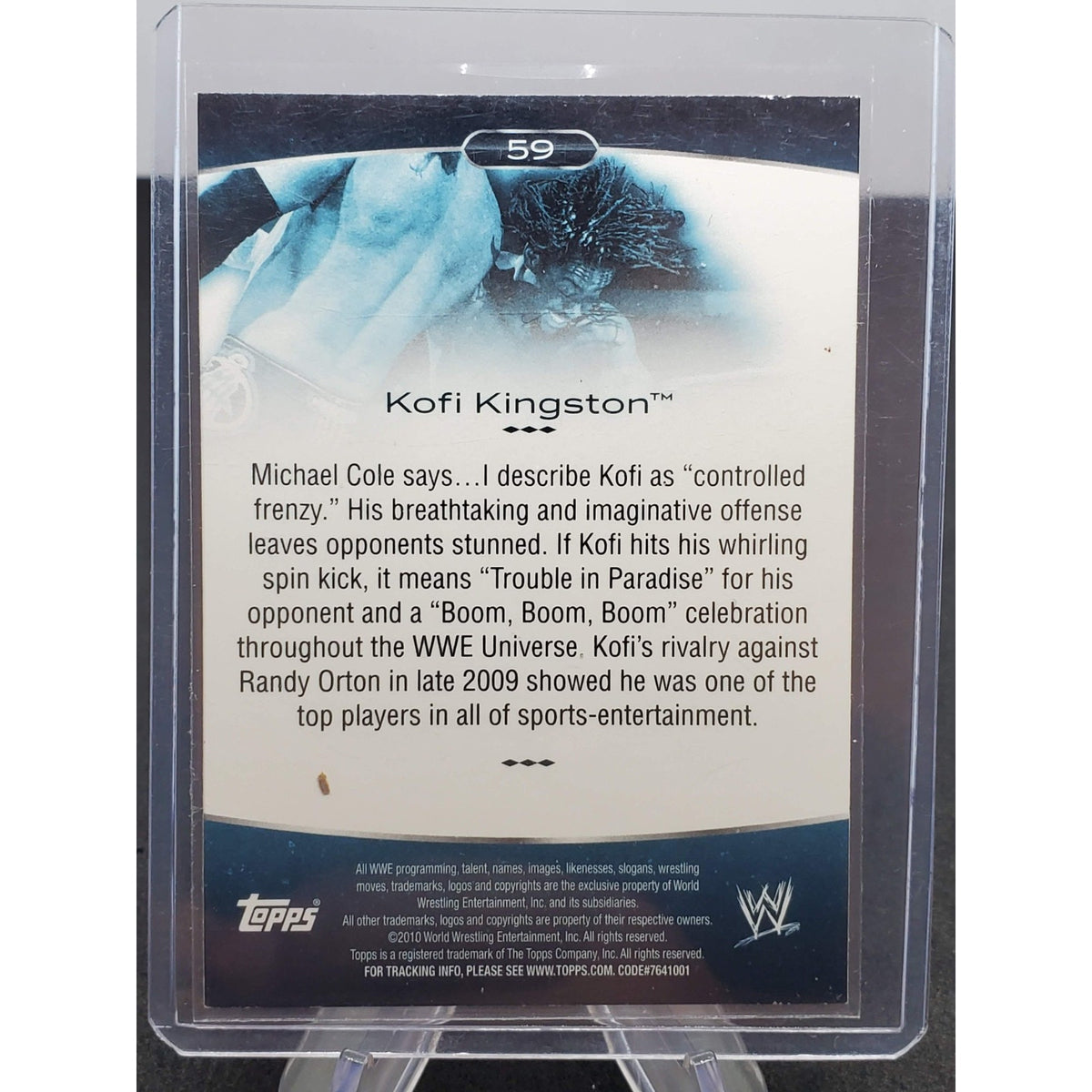 2010 Topps Platinum WWE - Kofi Kingston #59
