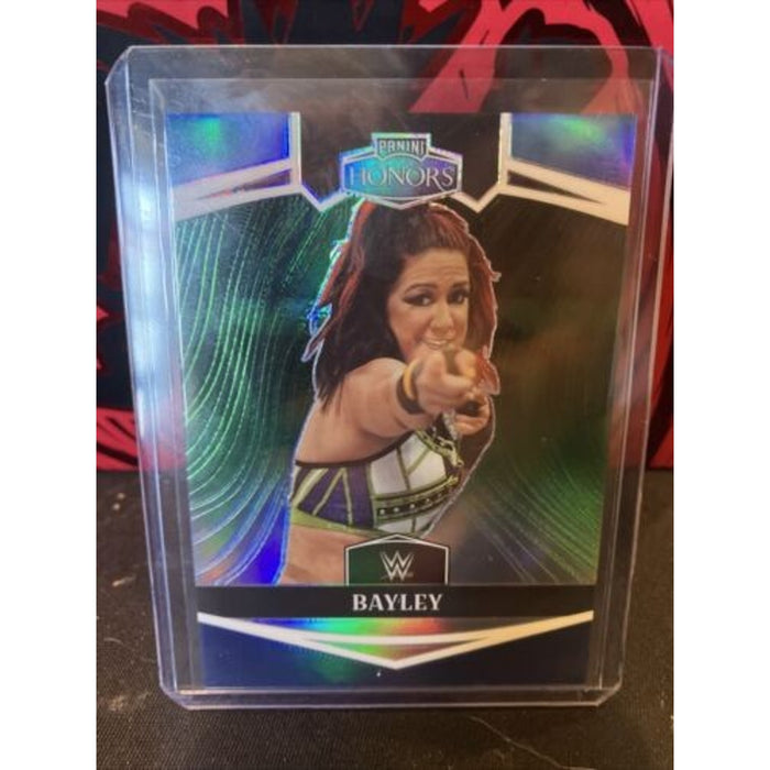 2023 Panini Chronicles WWE Bayley Honors Green Parallel #50/75 - Pack Fresh New