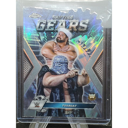 2025 Topps Chrome WWE Wrestling TUGBOAT Refractor Shifting Gears #SG-TG