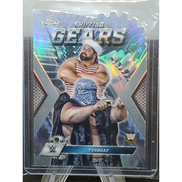 2025 Topps Chrome WWE Wrestling TUGBOAT Refractor Shifting Gears #SG-TG