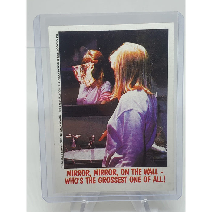 1988 Topps Fright Flicks #31 Who's the Grossest One of All! Nightmare Elm