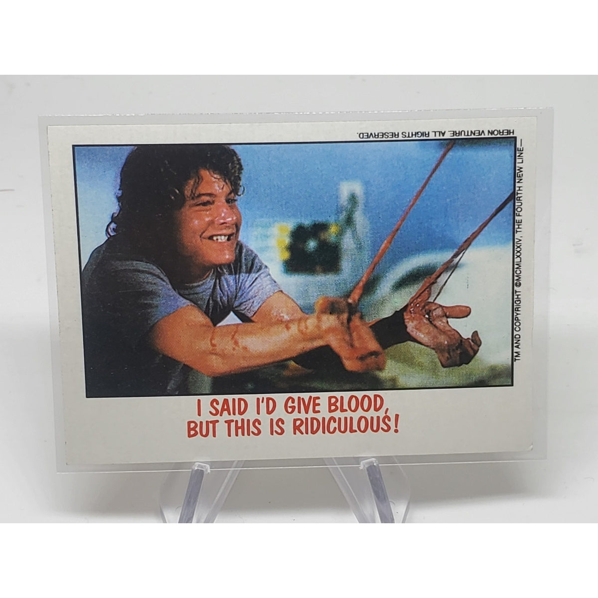 1988 Fright Flicks #73 Nightmare On Elm Street III "I Said I'd Give Blood But