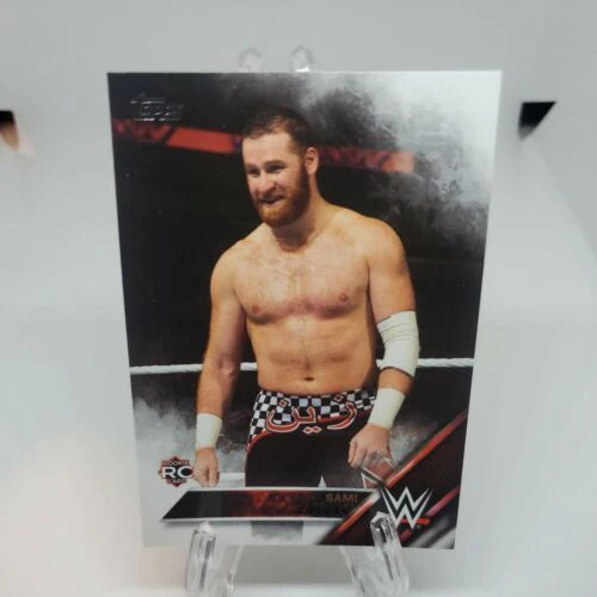 Topps WWE SAMI ZAYN RC Rookie Card 2016 #140 WWF Raw Smackdown Wrestlemania