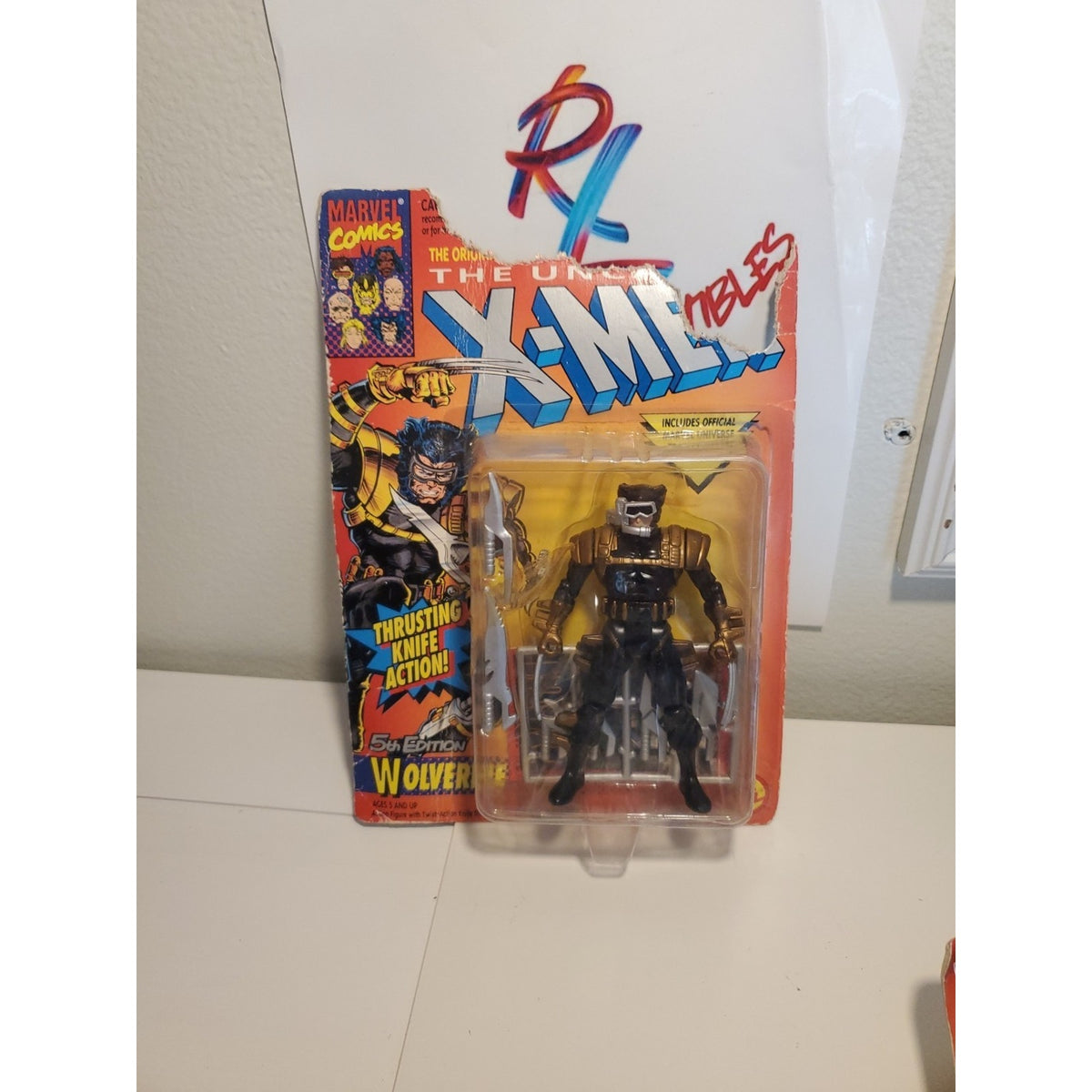 Vintage 1993 ToyBiz Marvel Uncanny X-Men Wolverine 5th Edition Action Figure