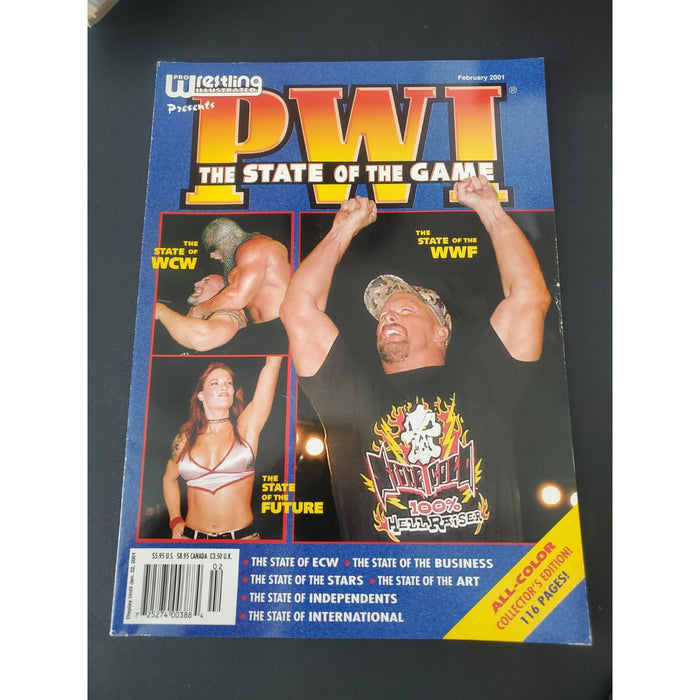 PWI State Of The Game Wrestling Magazine February 2001 ECW WWF WCW