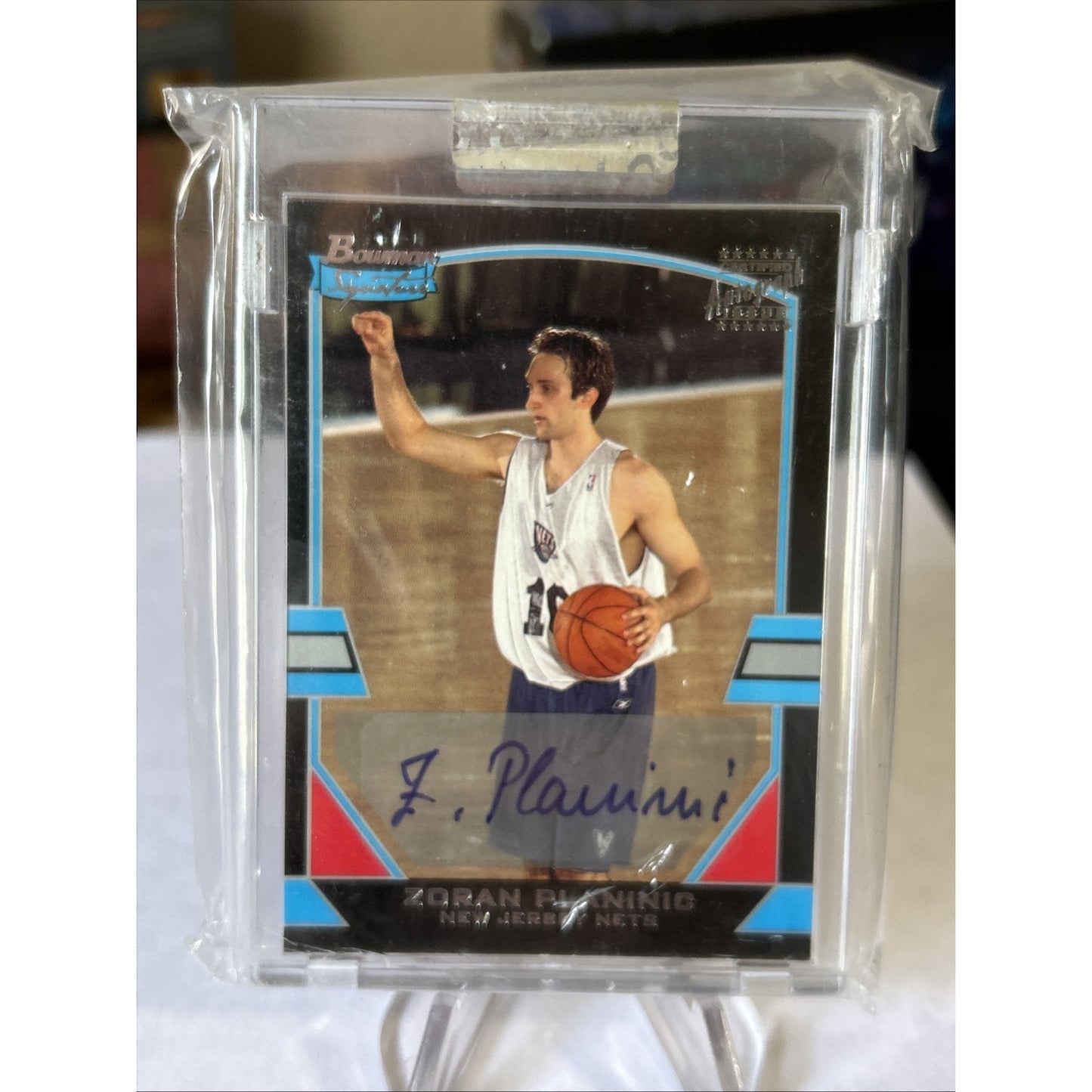 2003-04 Bowman Signature - #72 Zoran Planinic /1250 (AU, RC) Topps sealed