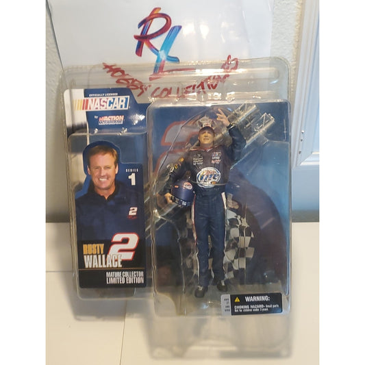 McFarlane NASCAR 1 RUSTY WALLACE #2 Series 1 RUSTY NASCAR UNIFORM 2003