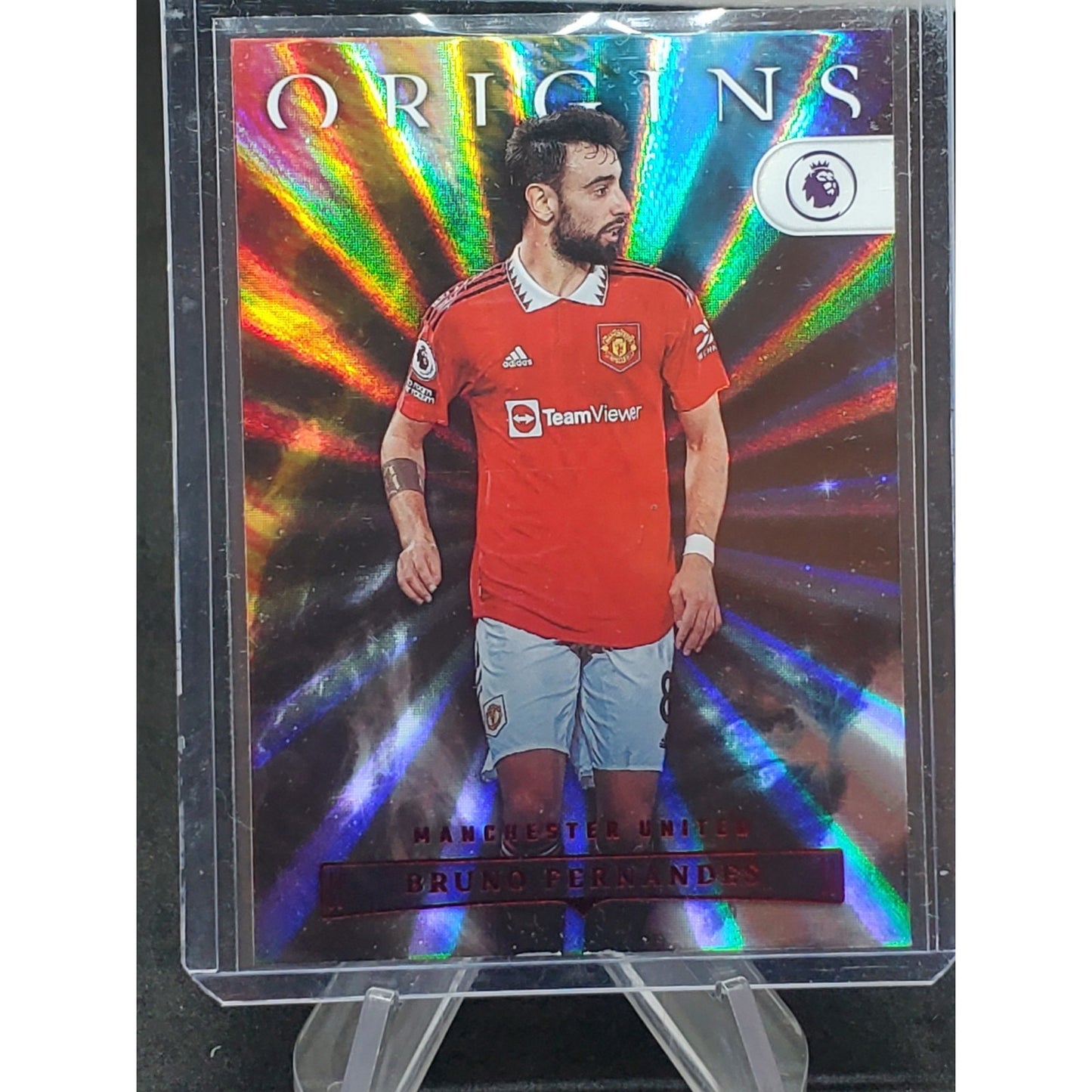 2022-23 Panini Chronicles - Base Premier League Origins Bruno Fernandes #93 Red