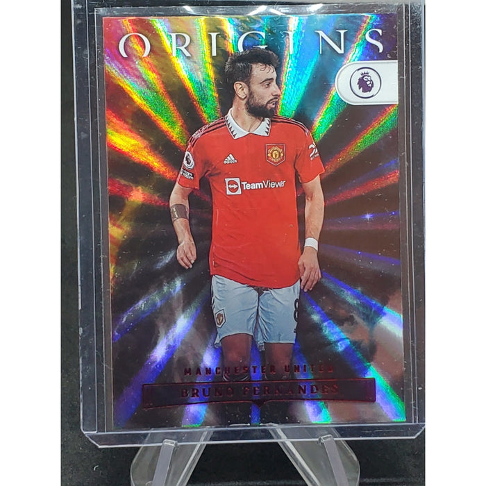 2022-23 Panini Chronicles - Base Premier League Origins Bruno Fernandes #93 Red