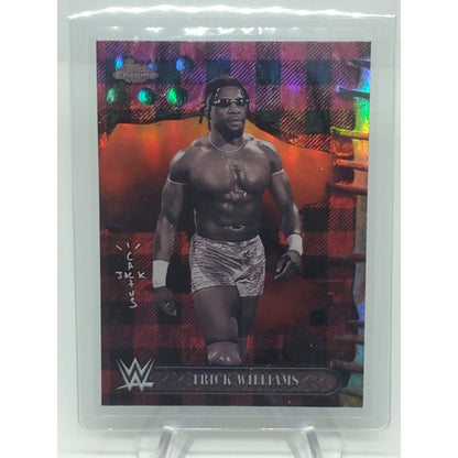 2025 Topps Chrome WWE X Cactus Jack - Trick Williams, Trick Williams #32 Red...