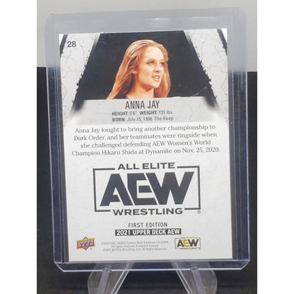 2021 Upper Deck AEW All Elite Wrestling - base #28 Anna Jay (RC)