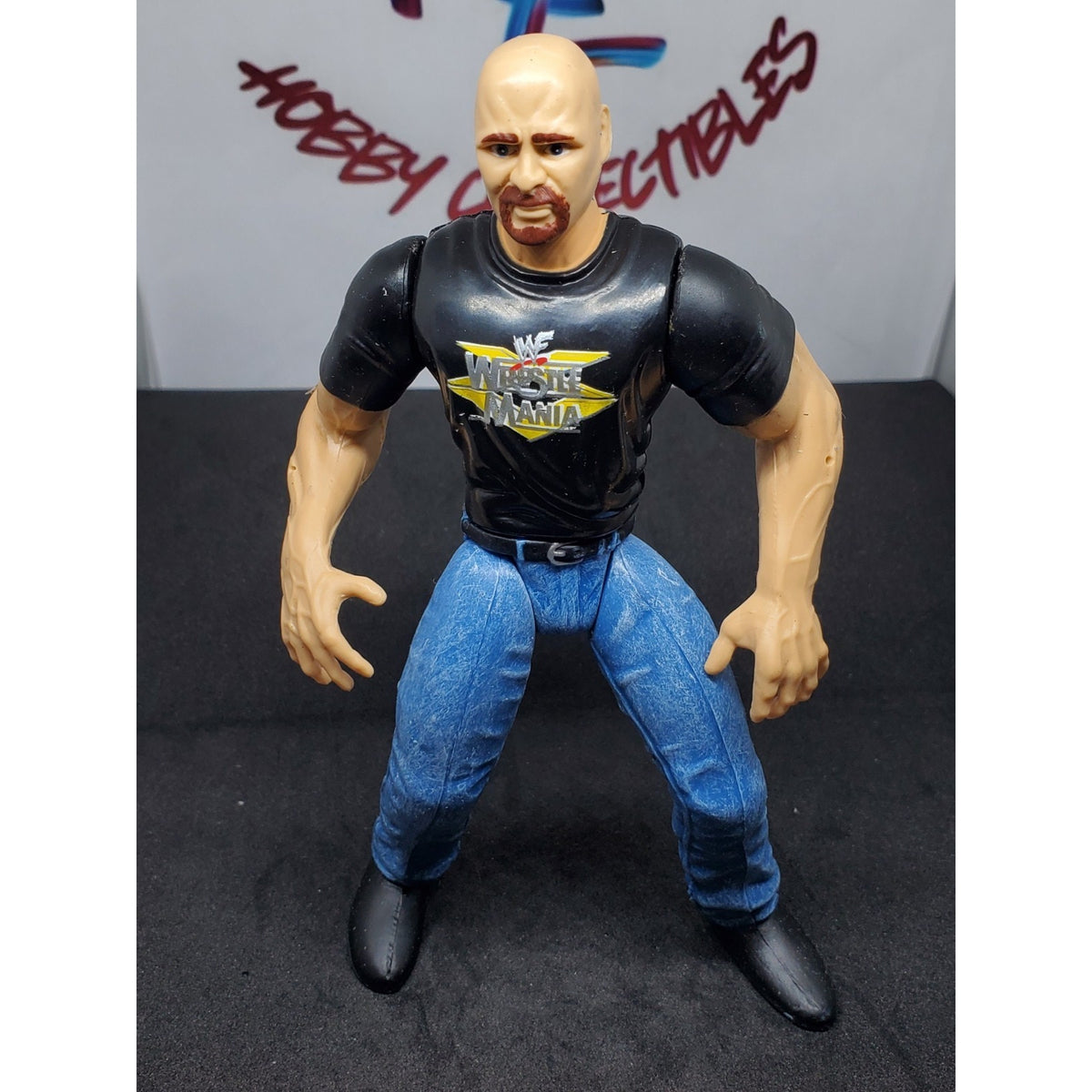 Jakks WWE Stone Cold Wrestling Figure WWF