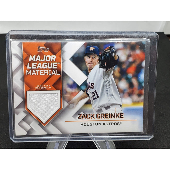 2022 Topps Major League Materials Zack Greinke #MLM-ZG
