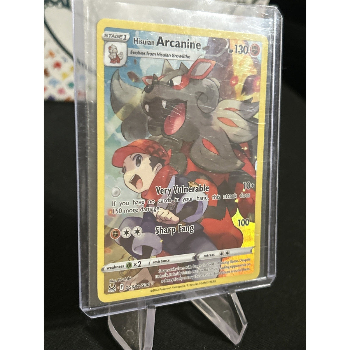 Hisuian Arcanine - SWSH11: Lost Origin Trainer Gallery (SWSH11: TG) - Pack New M