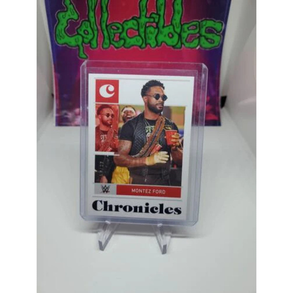 Montez Ford 2022 Panini Chronicles WWE Blue #/99 #16