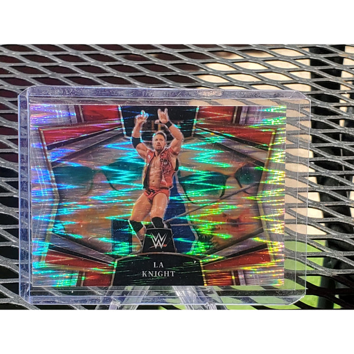 LA Knight 2023 Panini Select Snapshots SP Flash Prizm #29 Pro Wrestling Card