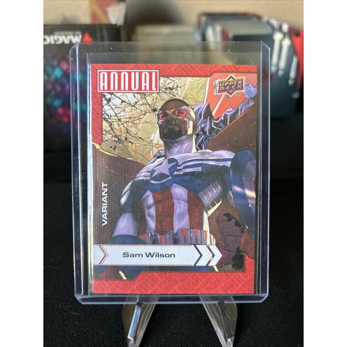 Sam Wilson parallel - 2022-23 Upper Deck Marvel Annual Canvas Variant - 76 - New