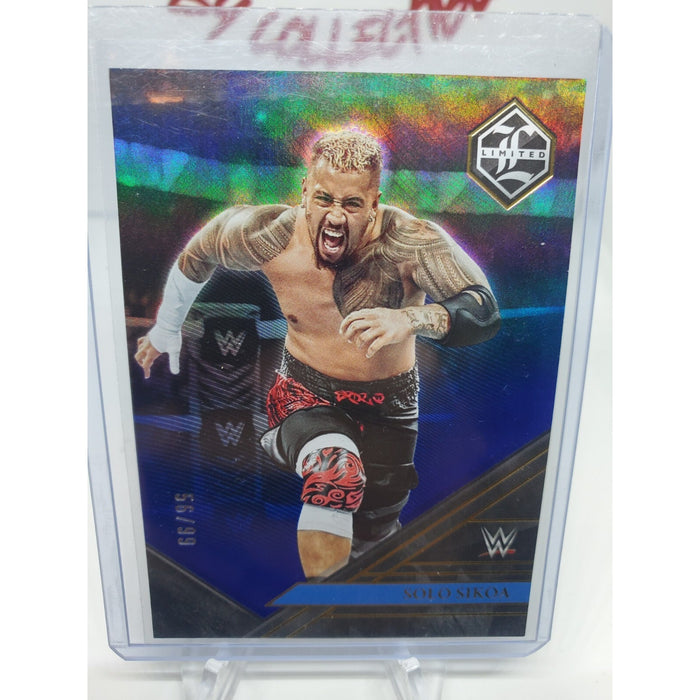 2023 WWE Chronicles Limited Solo Sikoa Blue 56/99