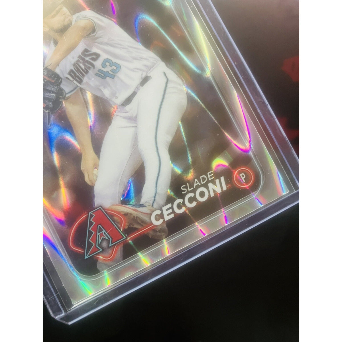 2024 Topps Chrome - RayWave Refractor #77 Slade Cecconi (RC) Pack Fresh Mint
