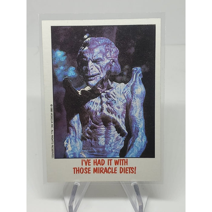 1988 Topps Fright Flicks #72 Miracle Diets! Vengeance Demon