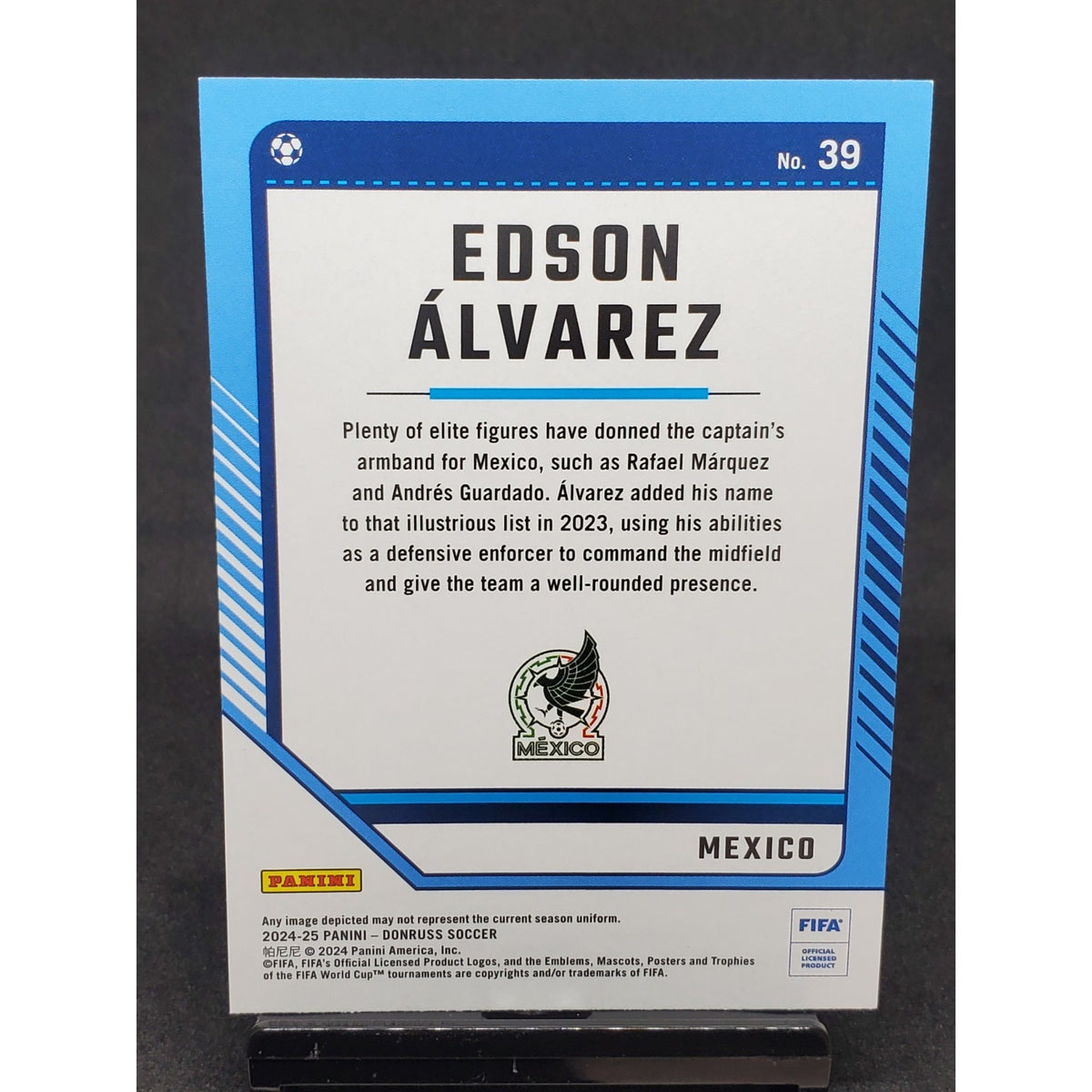 2024-25 Panini Donruss Fifa - Edson Alvarez #39