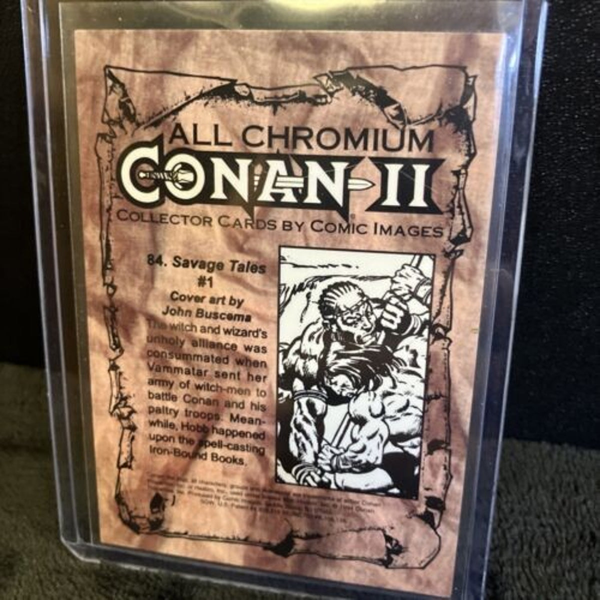 ALL CHROMIUM 1994 CONAN TWO # 84 Pack Fresh Near Mint Or Better Straight New