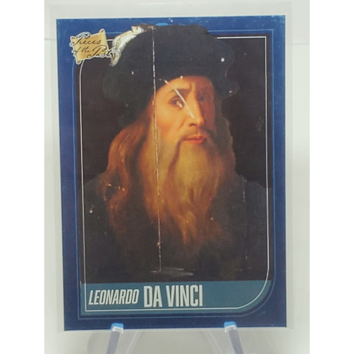 Leonardo Da Vinci #61 Blue - 2021 super break Pieces Of The Past