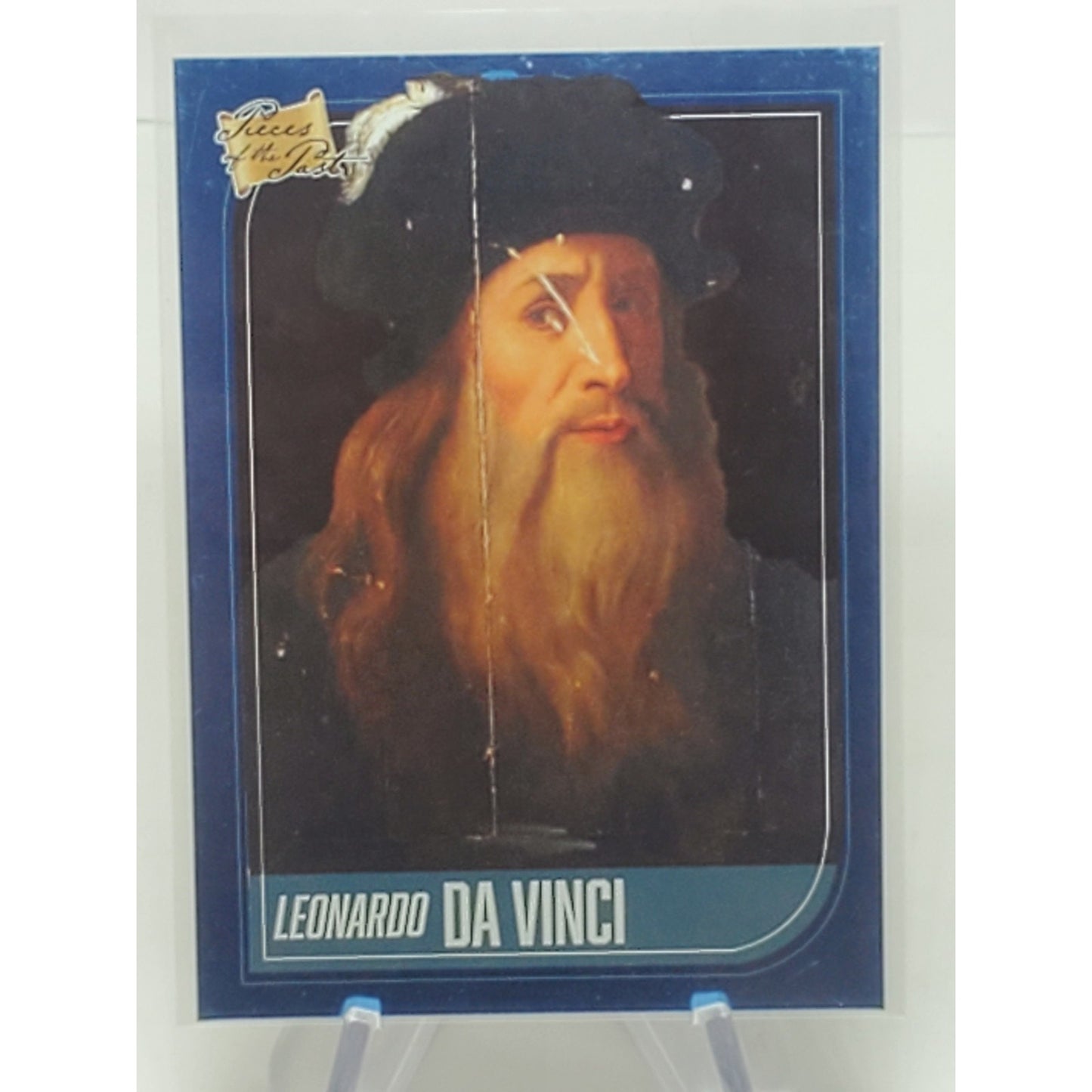 Leonardo Da Vinci #61 Blue - 2021 super break Pieces Of The Past