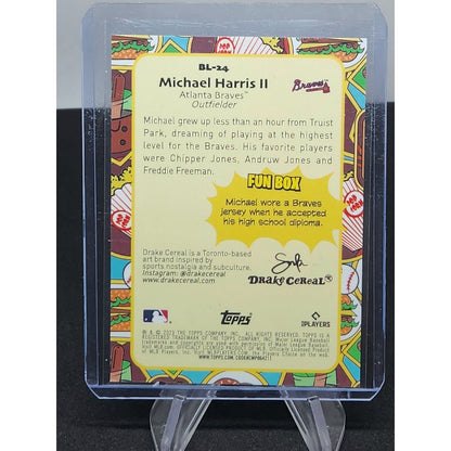 2023 Topps Big League Michael Harris II RC Rookie Big Leaguers #BL-24 Braves