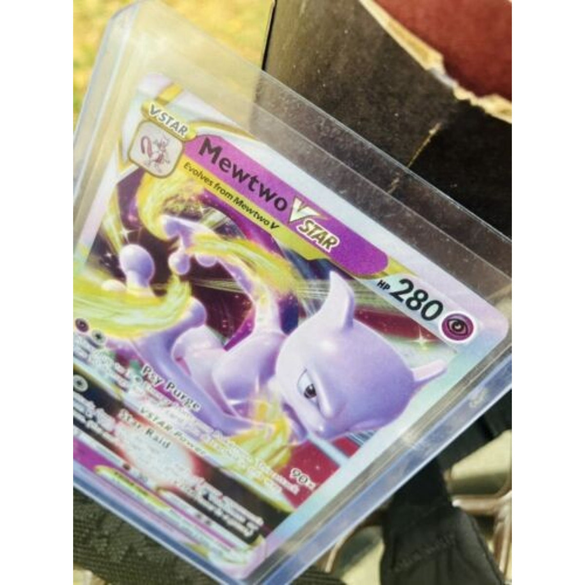 Pokemon Mewtwo Vstar 031/078 Ultra Rare Pokemon GO - NM Pack Fresh New