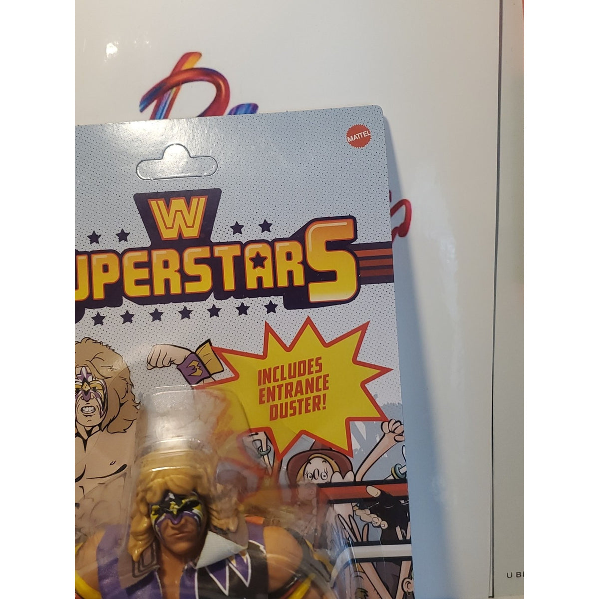 2021 WWE Superstars: ULTIMATE WARRIOR 6" Action Figure w/Entrance Duster