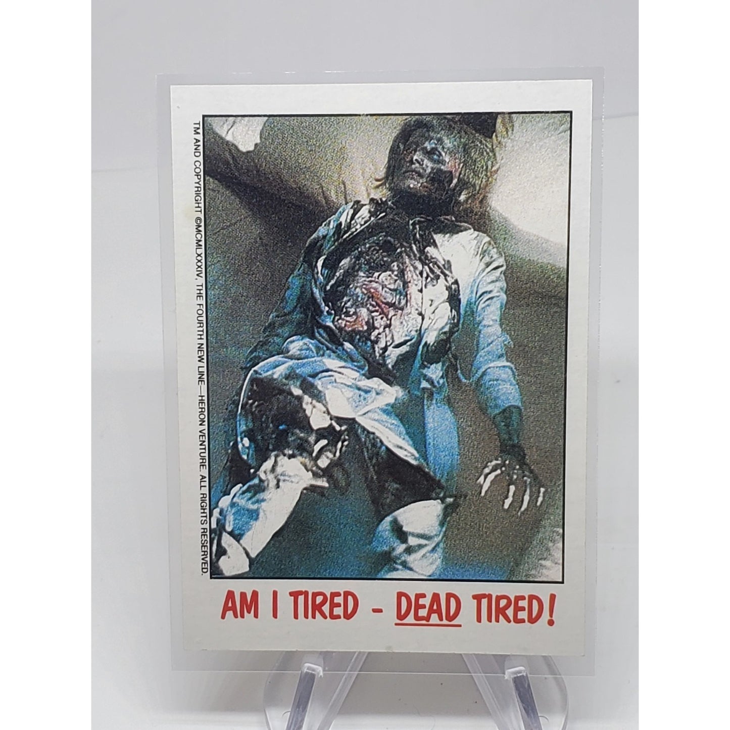 A Nightmare on Elm Street - Fright Flicks 1984 -Topps Card #53